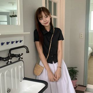 Cotton Line Short-Sleeve Shirt