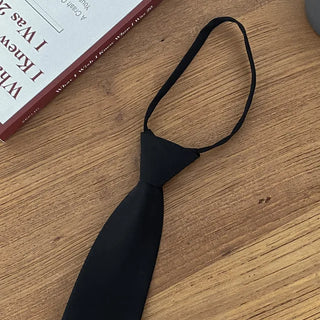 Casual black tie