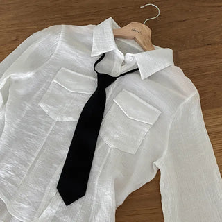Casual black tie