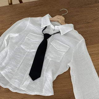 Casual black tie