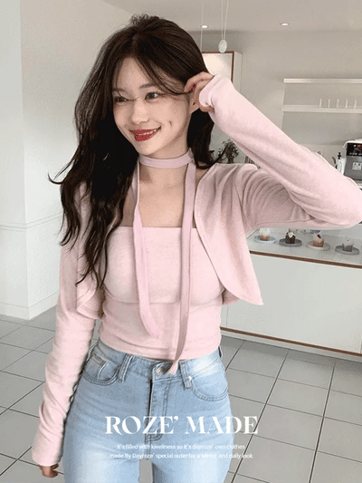Cat Top Bolero Set (5 colors)