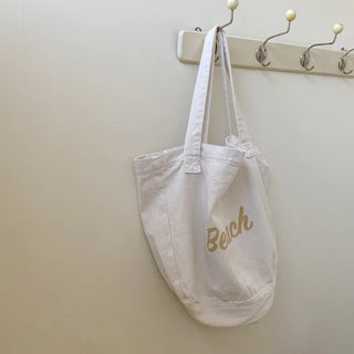 Autumn Pink Lettering Big Size Eco Bag