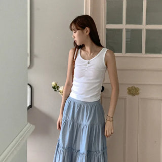 Modal Shirring Sleeveless