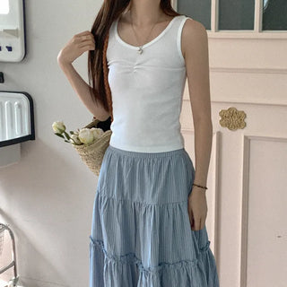 Modal Shirring Sleeveless