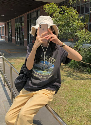 Casual short-sleeved T-shirt