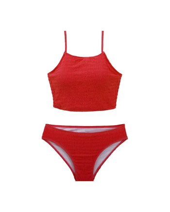 Shirred bikini