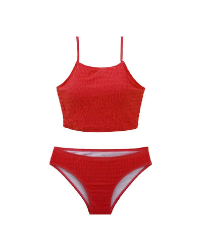 Shirred bikini