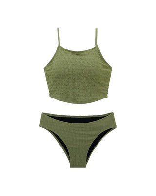 Shirred bikini