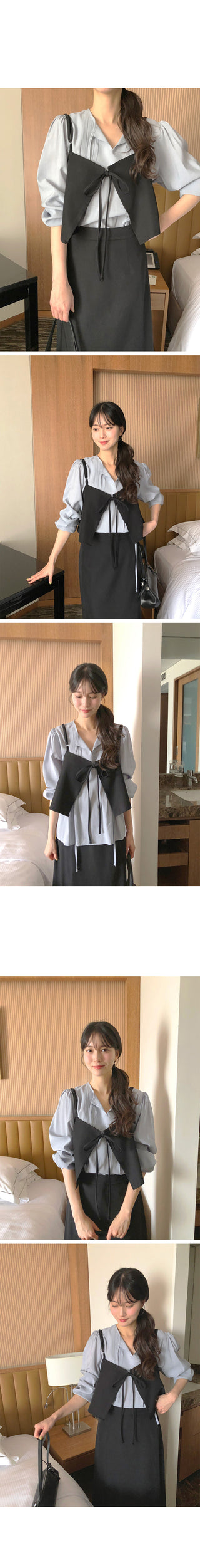 (2 colors) Slim Long Skirt