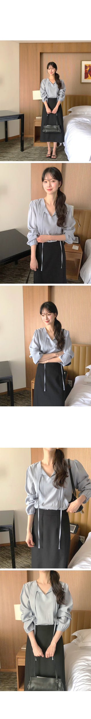 (2 colors) Slim Long Skirt