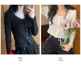 High-neck fleece hoodie
