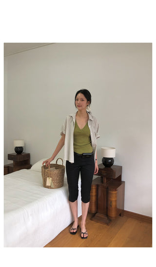 5/8 length capri pants