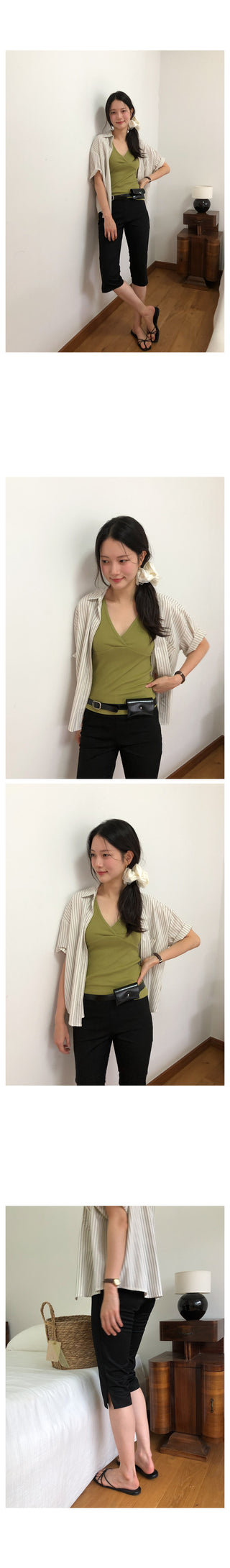 5/8 length capri pants
