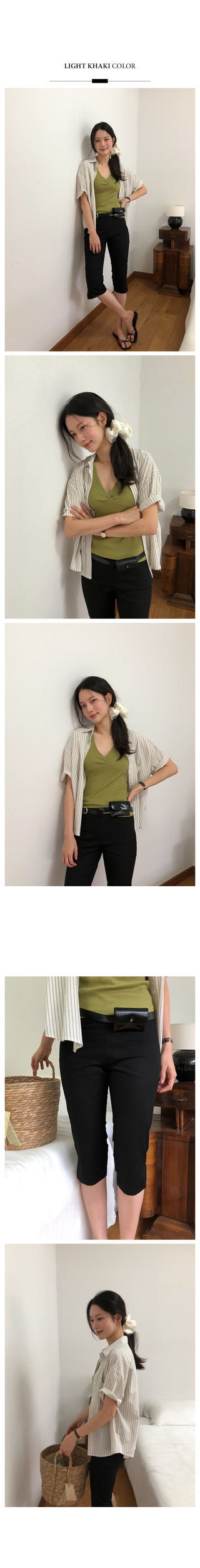5/8 length capri pants