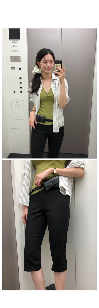 5/8 length capri pants