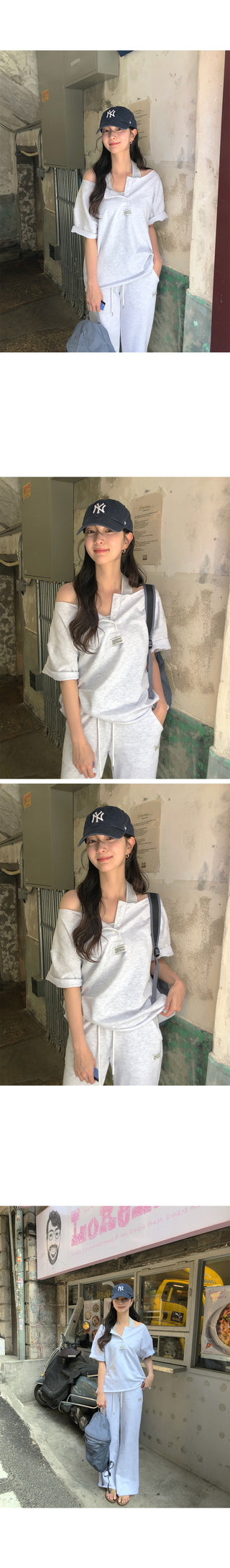 [2 colors] Banding Bootcut Pants