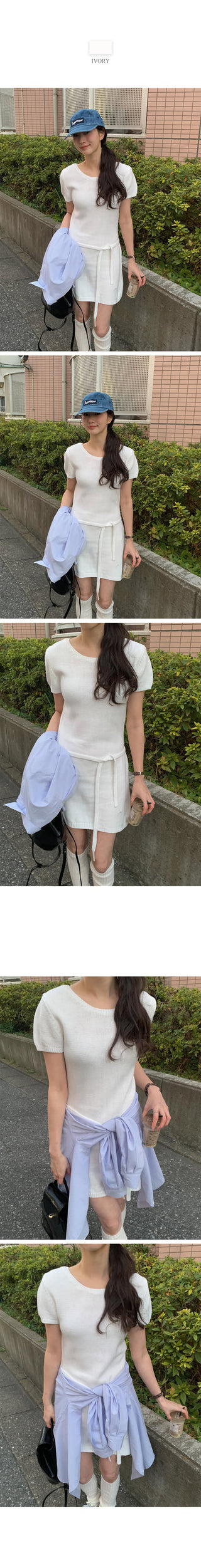 (Set) Thai knit dress set