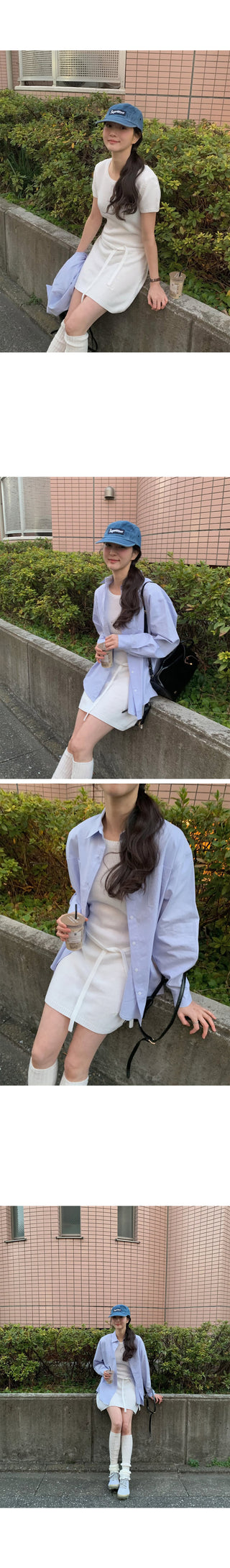 (Set) Thai knit dress set