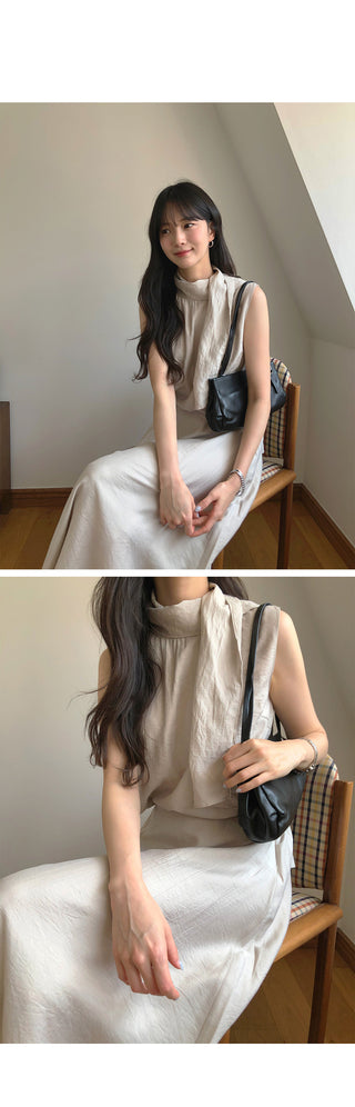 [3 colors] Blouse and skirt set