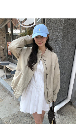 Hidden button blouse