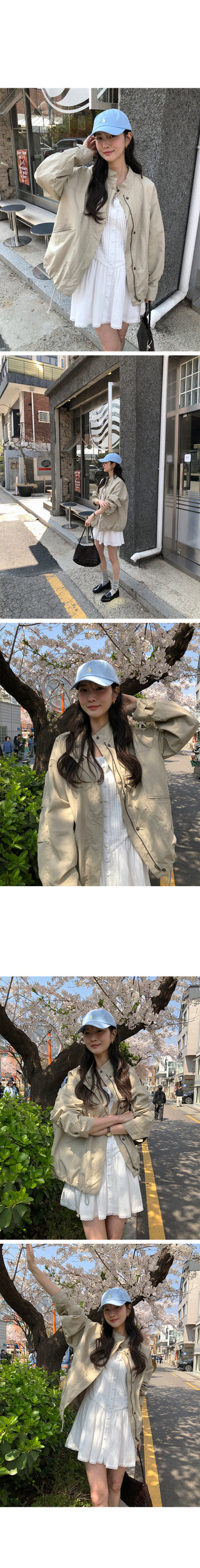 Hidden button blouse