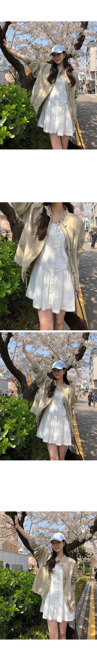 Hidden button blouse