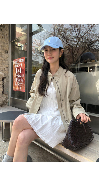 Hidden button blouse