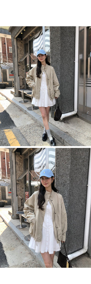Hidden button blouse