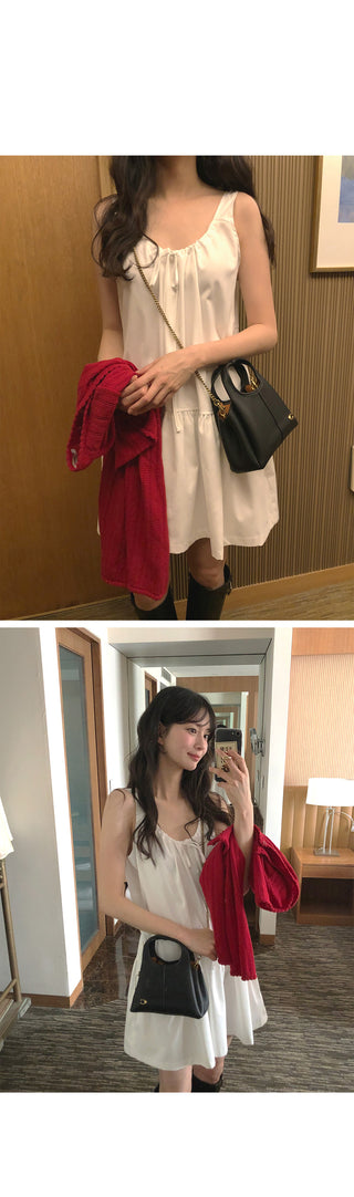 (4 colors) Perforated Cropped Cardigan