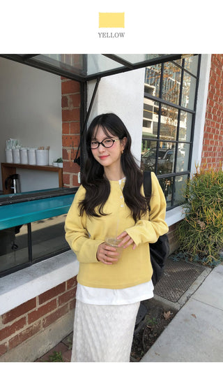 (3 colors) Waffle Oversized T-shirt