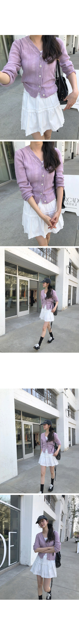 (2 colors) Tiered skirt