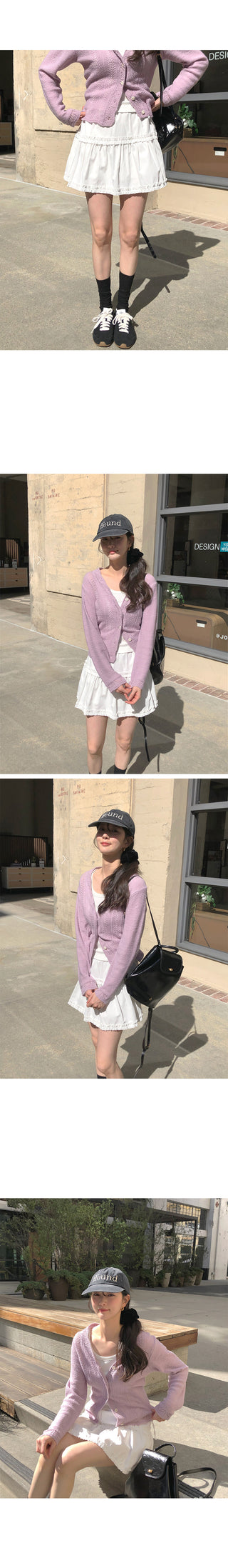 (2 colors) Tiered skirt