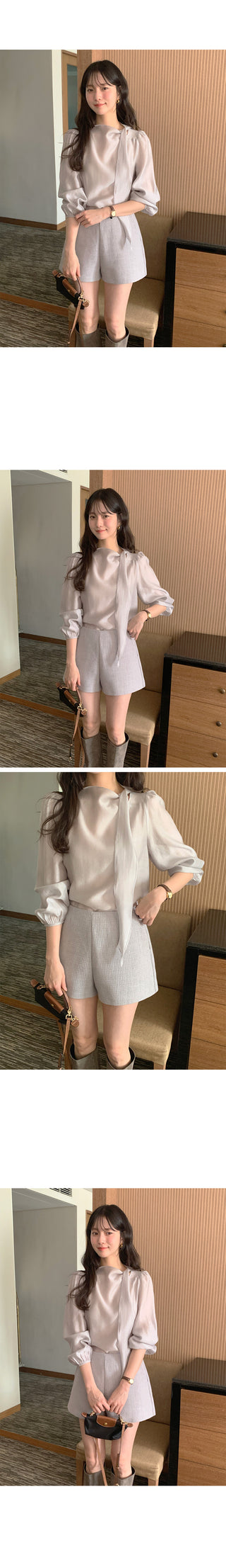 (3 colors) Tweed Pants