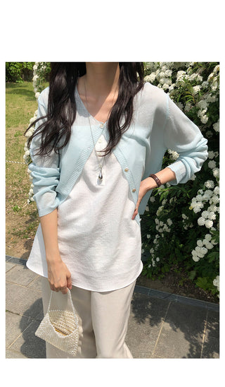 Mild Line Elastic Long Skirt