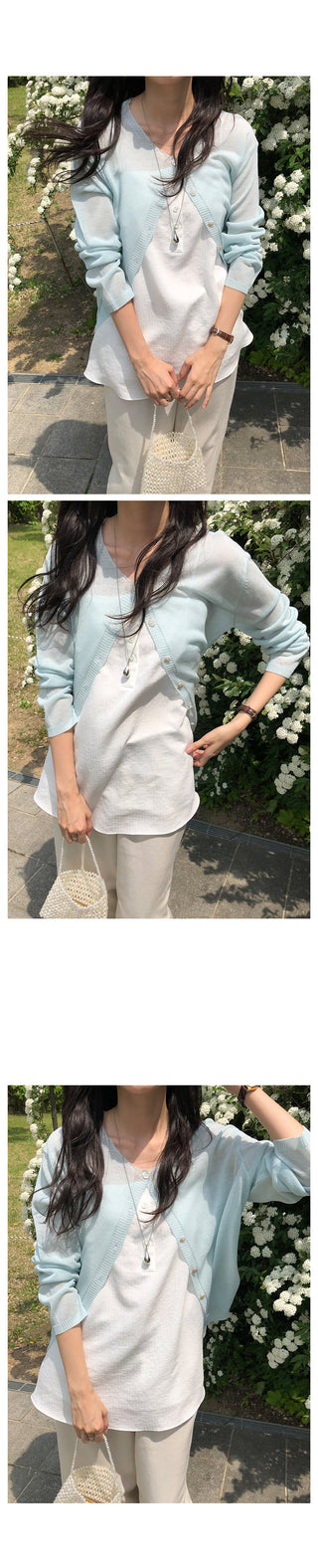 Mild Line Elastic Long Skirt