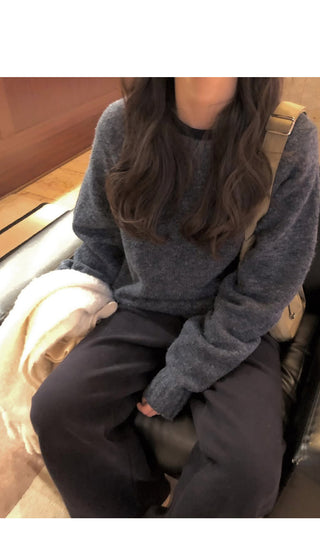 (8 colors) Wool Round Knit