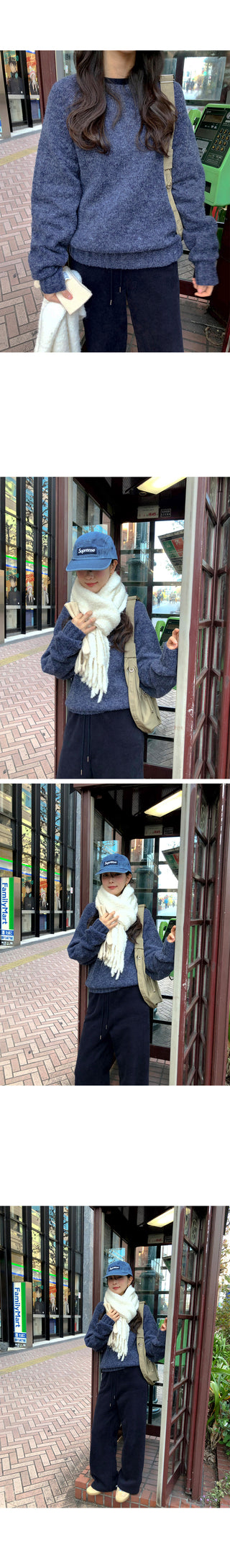 (8 colors) Wool Round Knit