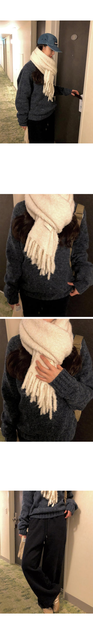 (8 colors) Wool Round Knit