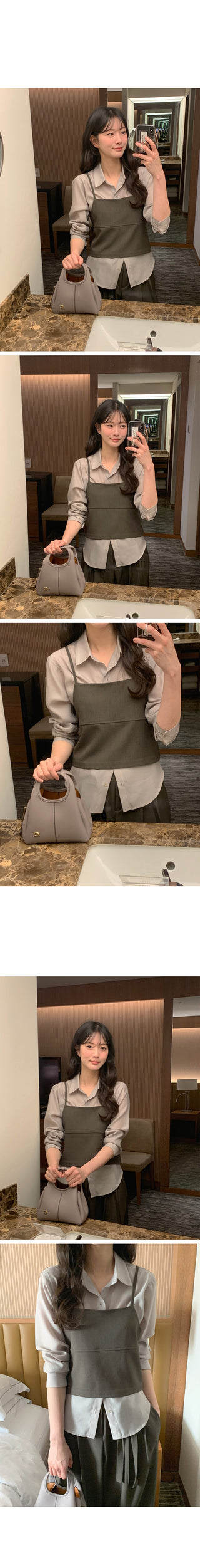 (3 colors) Basic Tencel Shirt