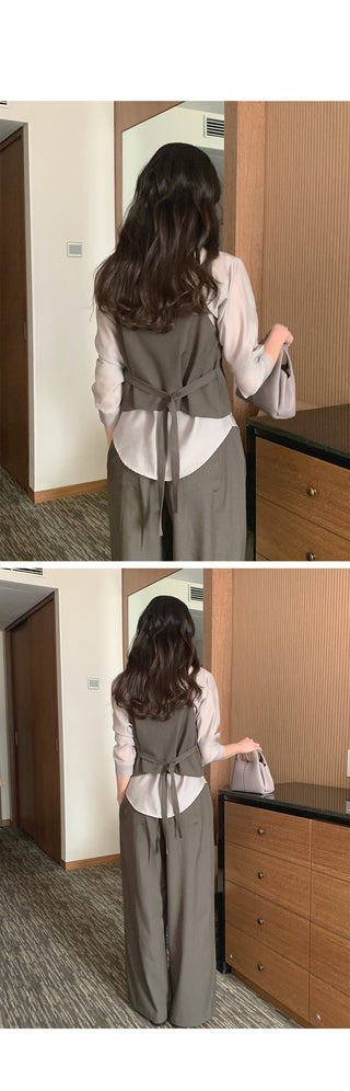(3 colors) Basic Tencel Shirt