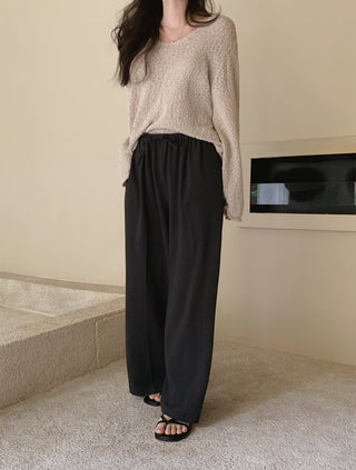 Cooling linen leg-lengthening pants - 7 colors
