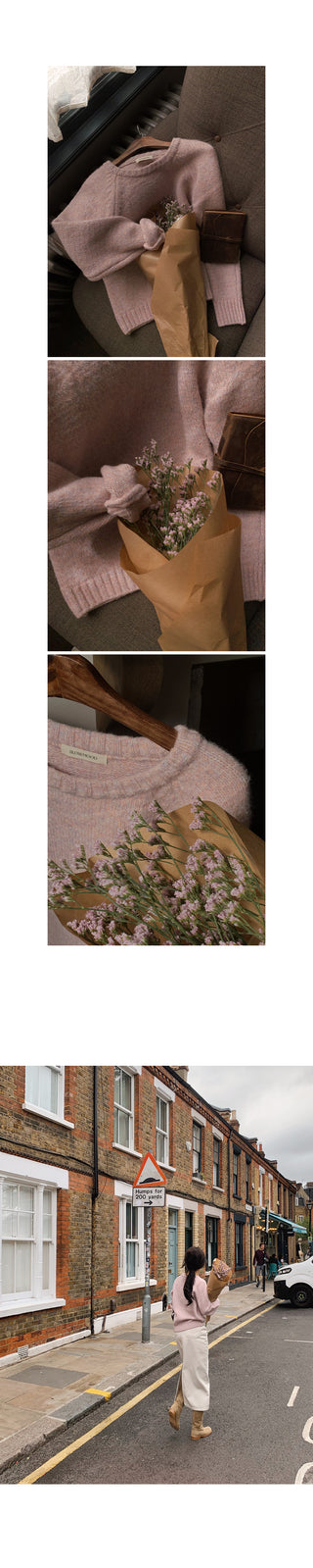 Cotton Candy Raglan Mix Knit - 3 colors