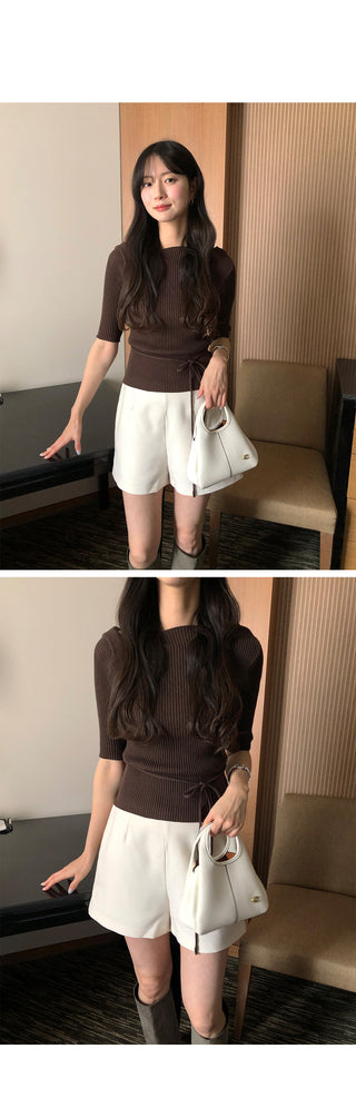 [3 colors] Twisted Rib Knit