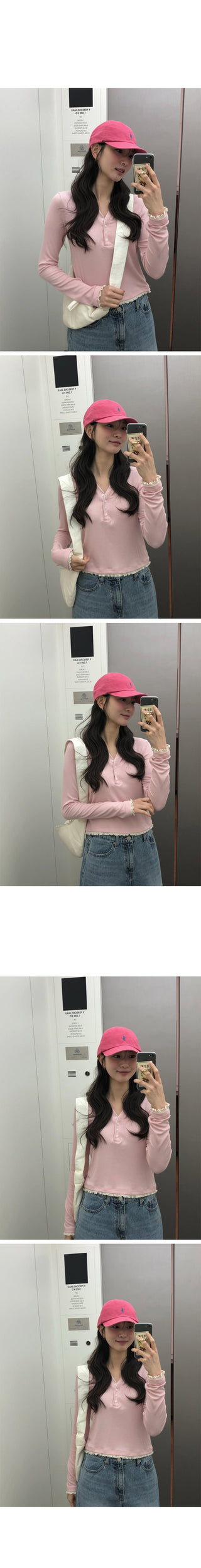 (3 colors) Layered Bicolor T-shirt