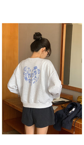 Printed sweatshirt
