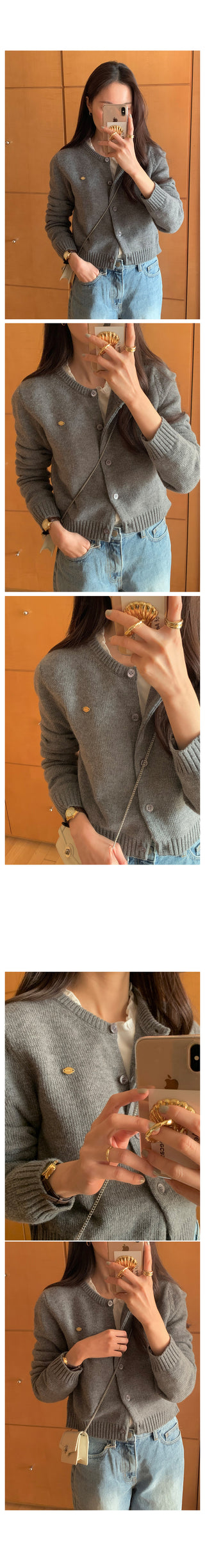 Frilled Shirring Blouse (2 colors)