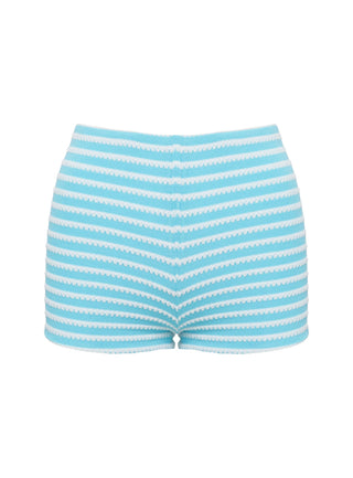 Edamame Micro Shorts Blue