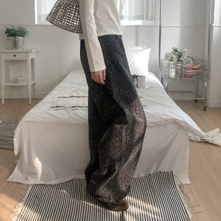 Clutch Wide Leopard Chino Pants