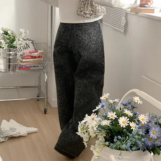 Clutch Wide Leopard Chino Pants
