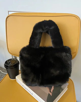 Fluffy fur mini bag (6 colors)